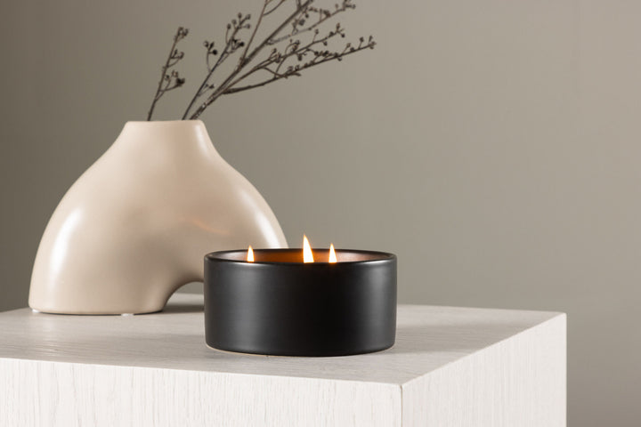 Venture Home Douglas Scented candles -  Black -  D13*H6cm
