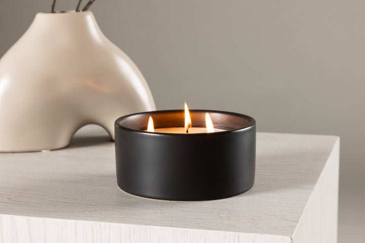 Venture Home Douglas Scented candles -  Black -  D13*H6cm