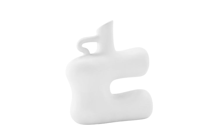 Venture Home Dity Vase - White - 18*7*19Hcm