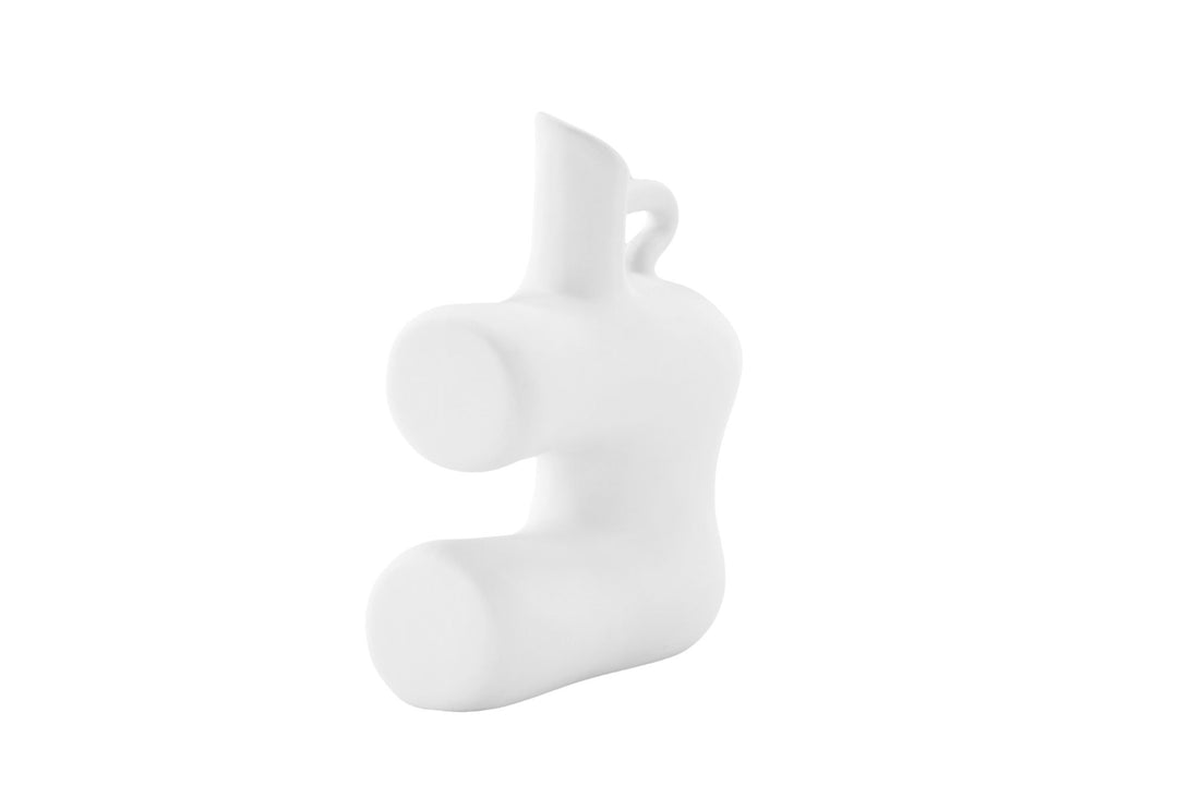 Venture Home Dity Vase - White - 18*7*19Hcm