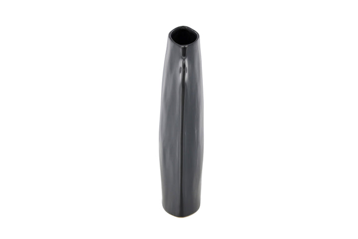 Venture Home Hie Vase - Matte Black - 14*5*21Hcm