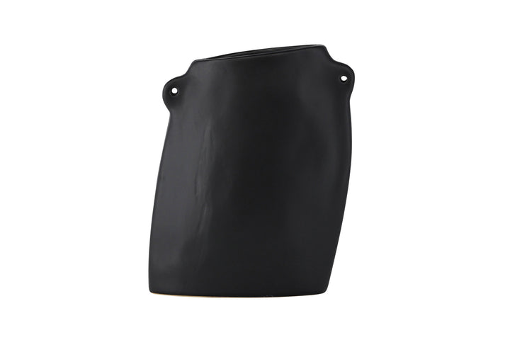 Venture Home Hie Vase - Matte Black - 14*5*21Hcm