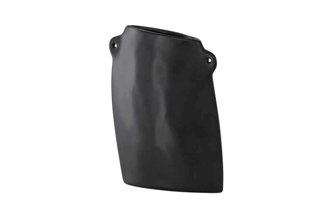 Venture Home Hie Vase - Matte Black - 14*5*21Hcm