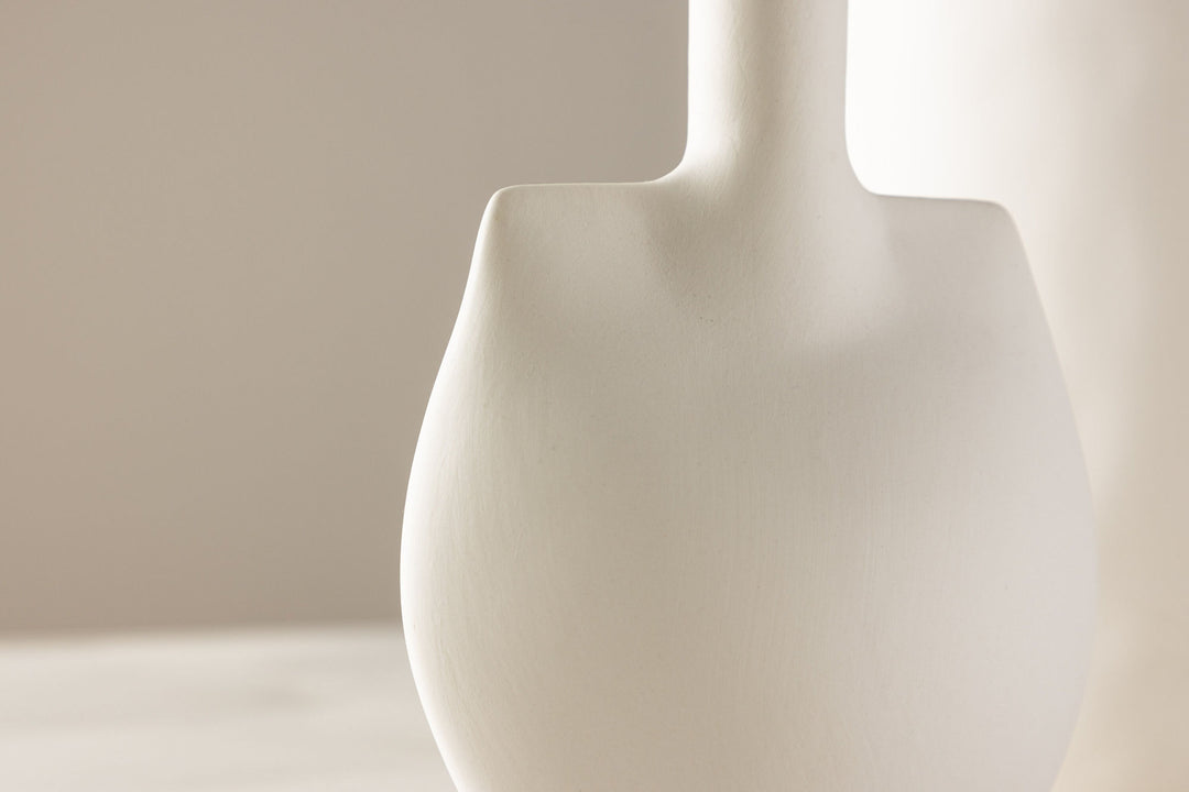 Venture Home Madison Vase - Off White - 14*8*22Hcm