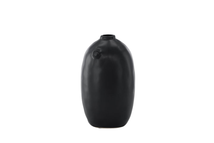 Venture Home Madi Vase - Matte Black - 17*17*28Hcm