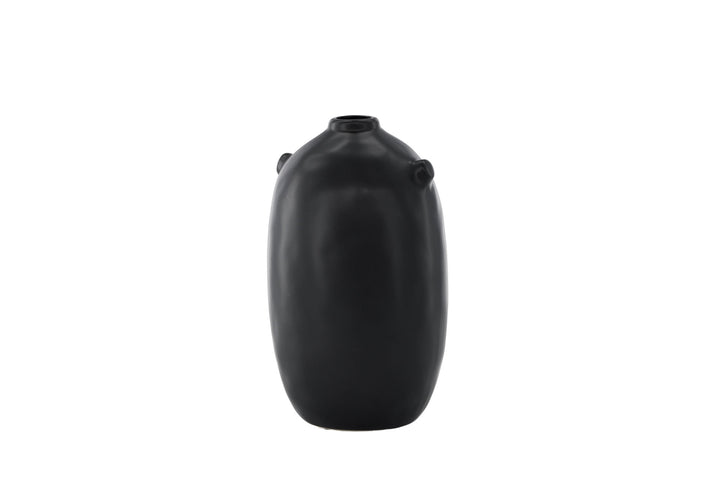 Venture Home Madi Vase - Matte Black - 17*17*28Hcm