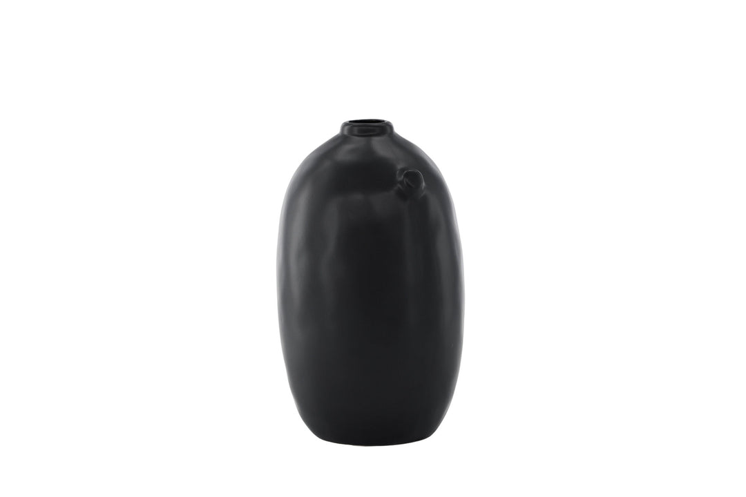 Venture Home Madi Vase - Matte Black - 17*17*28Hcm