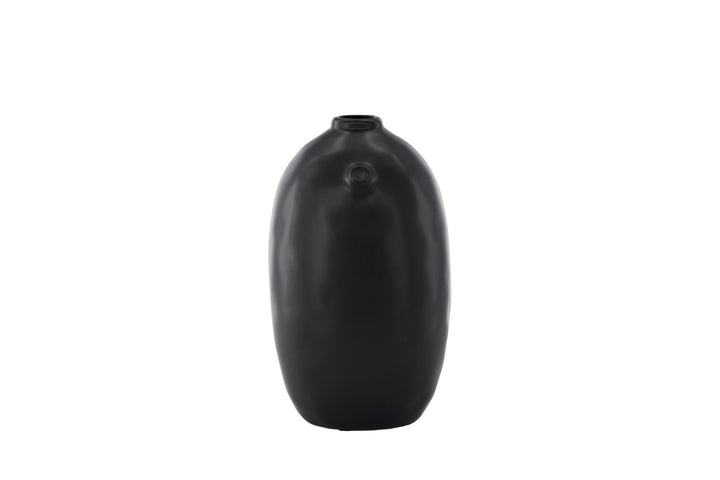 Venture Home Madi Vase - Matte Black - 17*17*28Hcm