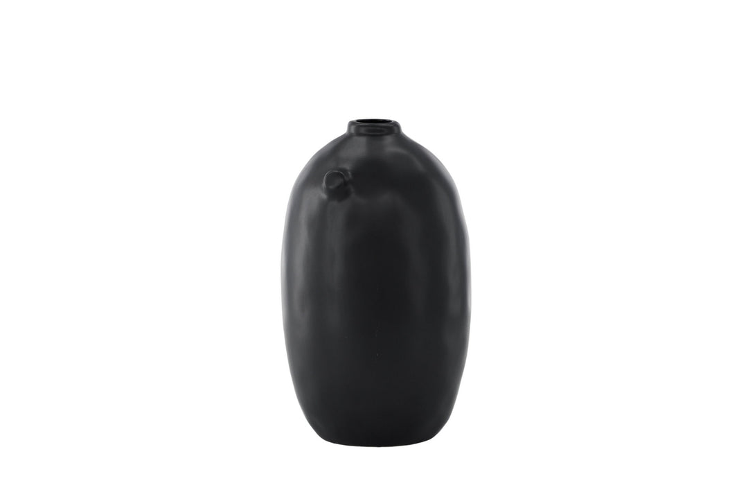 Venture Home Madi Vase - Matte Black - 17*17*28Hcm