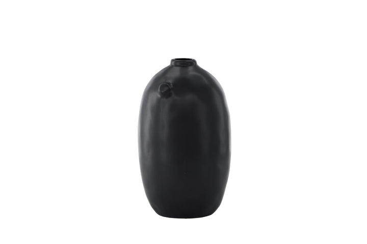 Venture Home Madi Vase - Matte Black - 17*17*28Hcm
