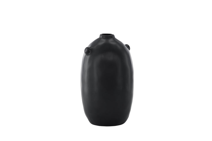 Venture Home Madi Vase - Matte Black - 17*17*28Hcm