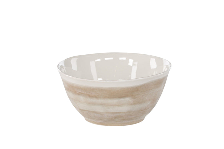 Venture Home Jublie Bowl 2-pack - Beige - 24*12Hcm