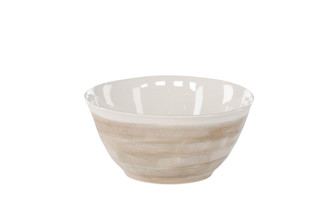 Venture Home Jublie Bowl 2-pack - Beige - 24*12Hcm
