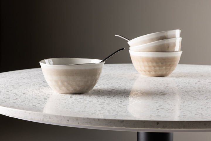 Venture Home Jublie Bowl 2-pack - Beige - 16*8Hcm