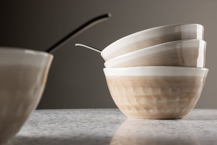 Venture Home Jublie Bowl 2-pack - Beige - 16*8Hcm