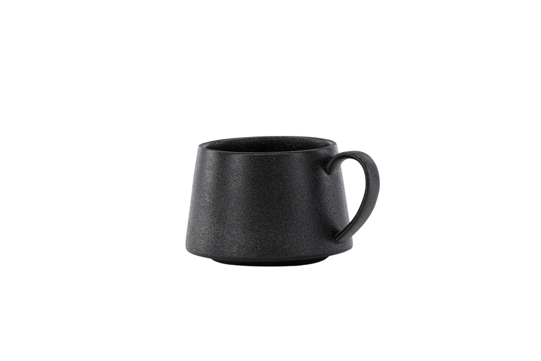 Venture Home Wabi Sabi Coffee Cup 2-pack - Matte Black - 8*7H*10cm