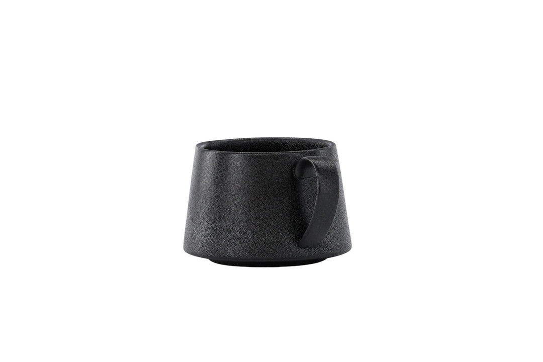 Venture Home Wabi Sabi Coffee Cup 2-pack - Matte Black - 8*7H*10cm
