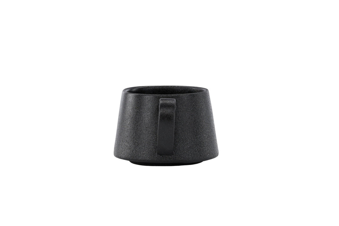 Venture Home Wabi Sabi Coffee Cup 2-pack - Matte Black - 8*7H*10cm