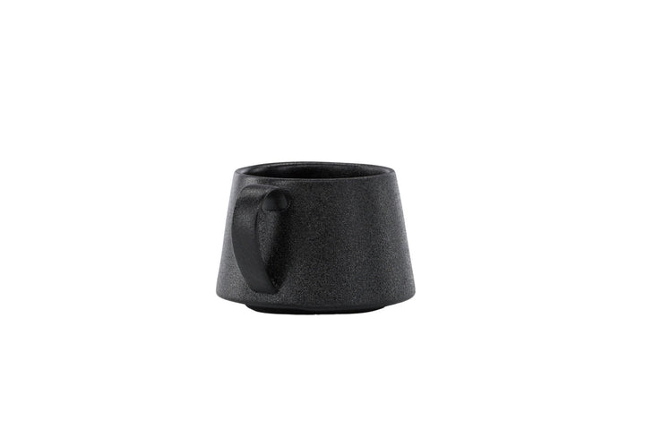 Venture Home Wabi Sabi Coffee Cup 2-pack - Matte Black - 8*7H*10cm