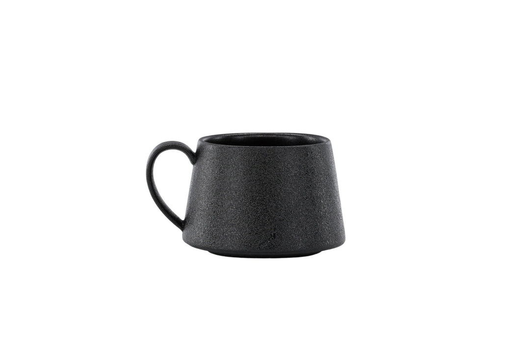 Venture Home Wabi Sabi Coffee Cup 2-pack - Matte Black - 8*7H*10cm