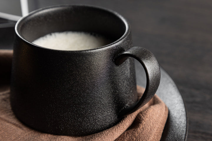 Venture Home Wabi Sabi Coffee Cup 2-pack - Matte Black - 8*7H*10cm