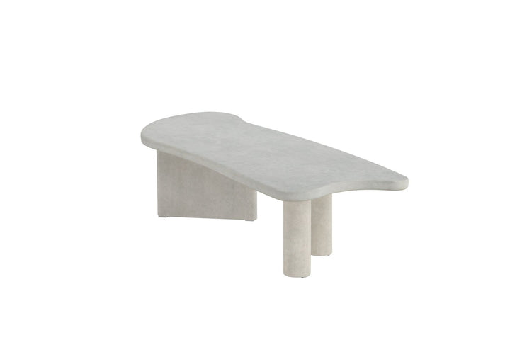 Venture Home Polle Sofa Table - Concretelook / MDF w 3D-paper