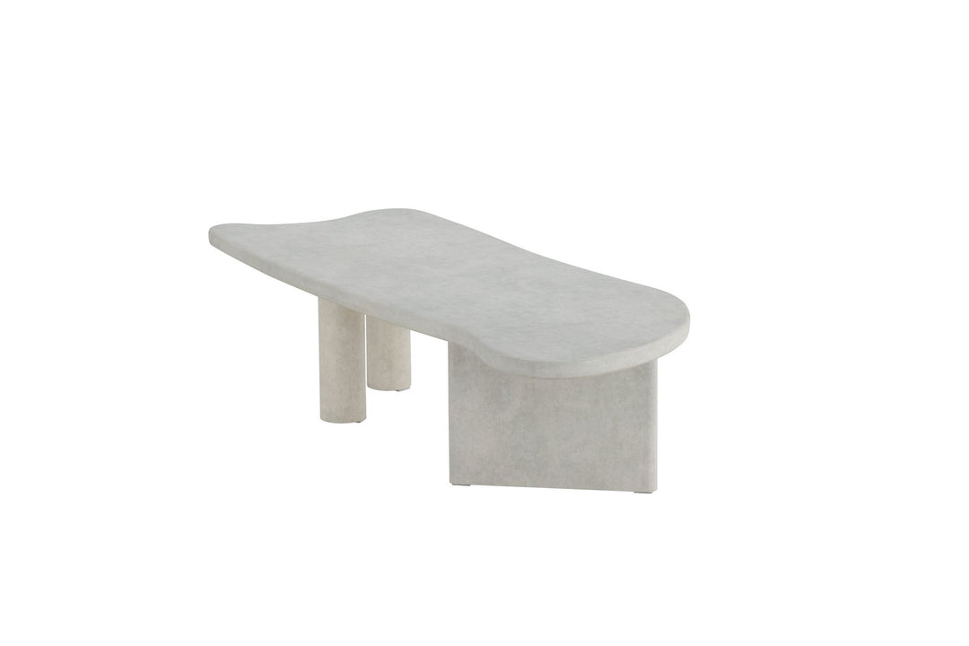 Venture Home Polle Sofa Table - Concretelook / MDF w 3D-paper
