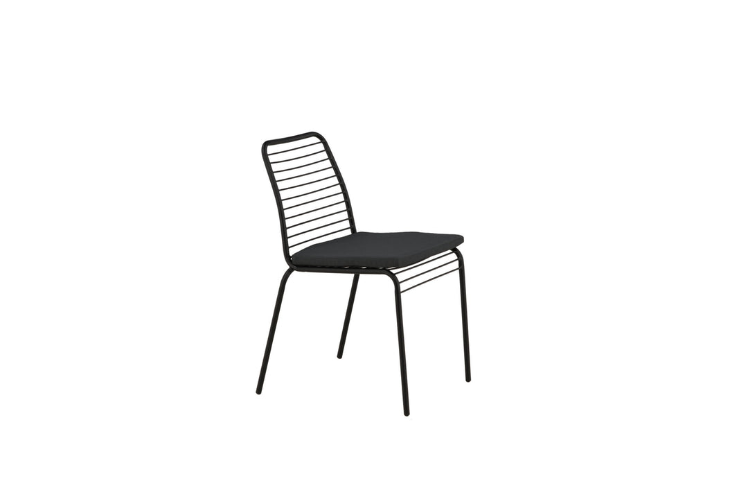 Venture Home Panjin Diningchair 2-pack Aluminium - Black /