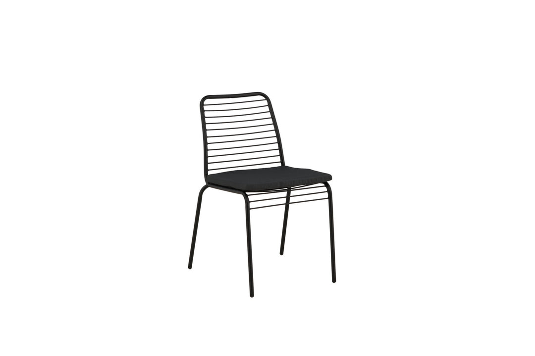 Venture Home Panjin Diningchair 2-pack Aluminium - Black /