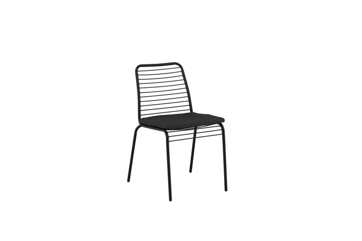 Venture Home Panjin Diningchair 2-pack Aluminium - Black /