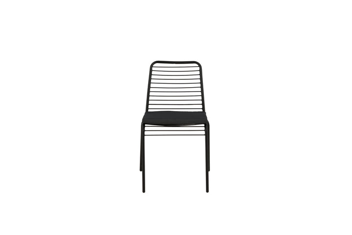 Venture Home Panjin Diningchair 2-pack Aluminium - Black /