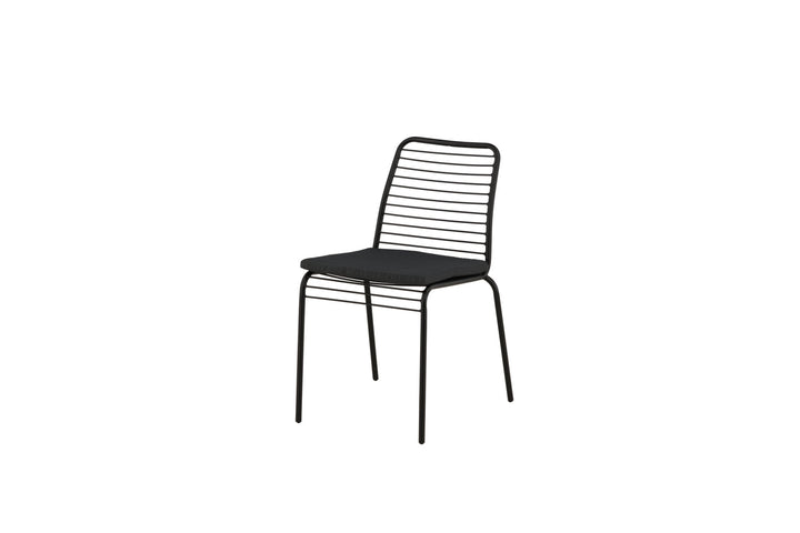Venture Home Panjin Diningchair 2-pack Aluminium - Black /