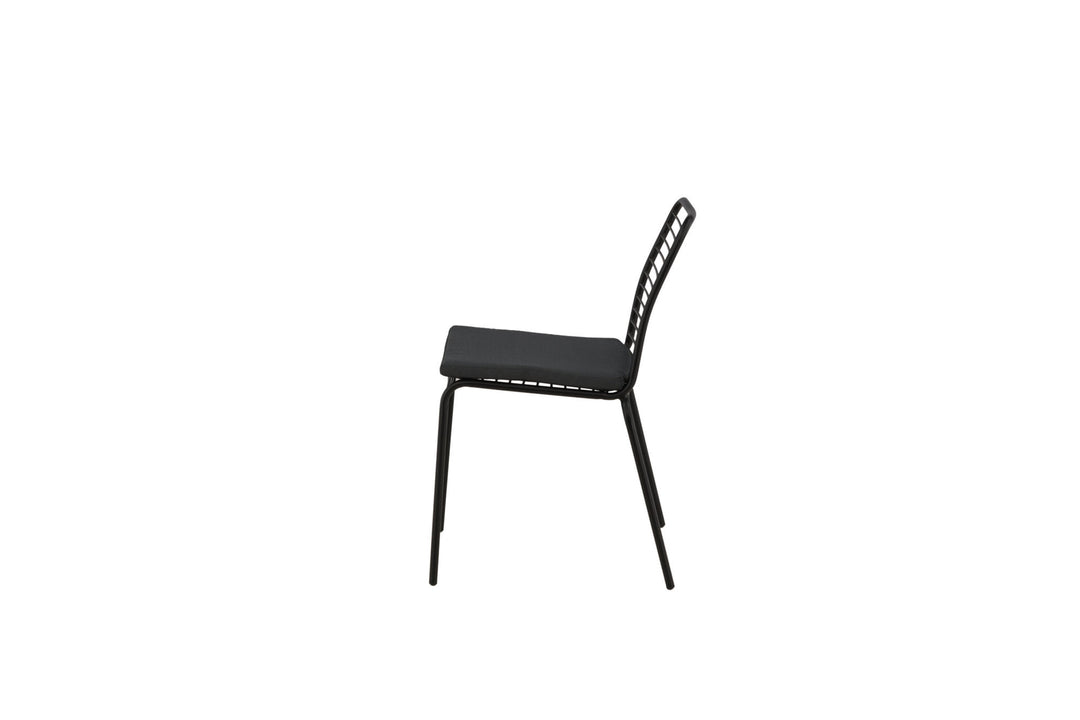 Venture Home Panjin Diningchair 2-pack Aluminium - Black /