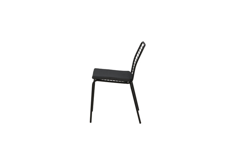 Venture Home Panjin Diningchair 2-pack Aluminium - Black /