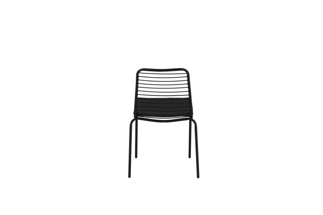 Venture Home Panjin Diningchair 2-pack Aluminium - Black /