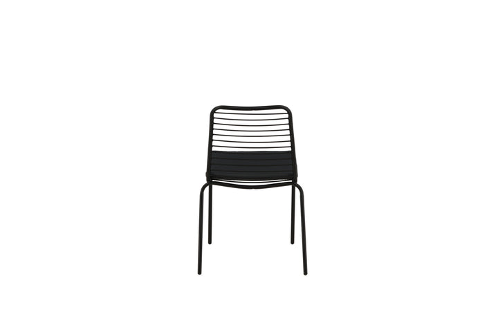 Venture Home Panjin Diningchair 2-pack Aluminium - Black /