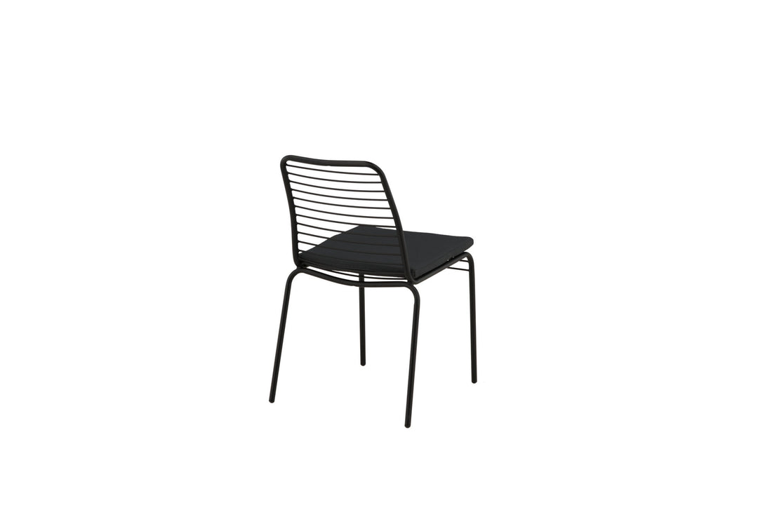 Venture Home Panjin Diningchair 2-pack Aluminium - Black /