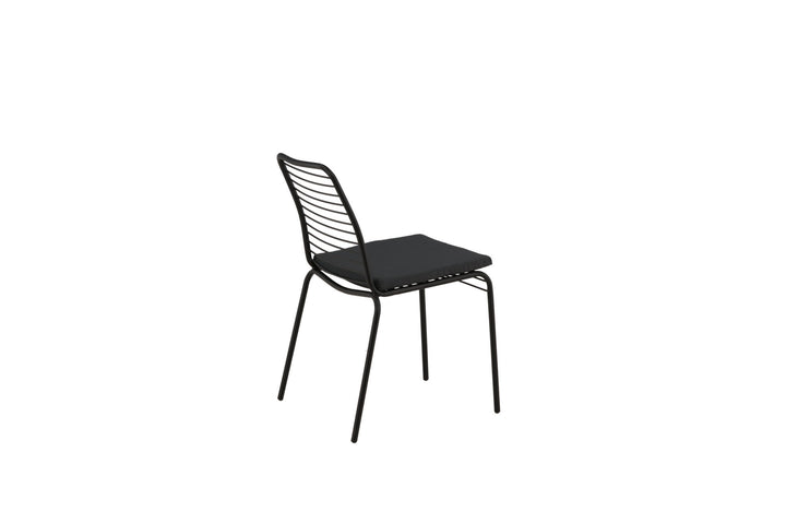 Venture Home Panjin Diningchair 2-pack Aluminium - Black /