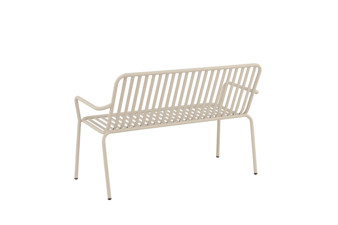 Venture Home Peking Bench/sofa Aluminium - Beige /