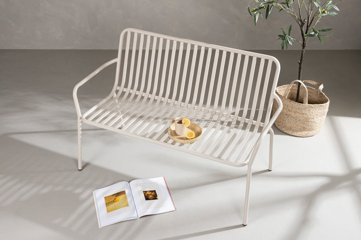 Venture Home Peking Bench/sofa Aluminium - Beige /