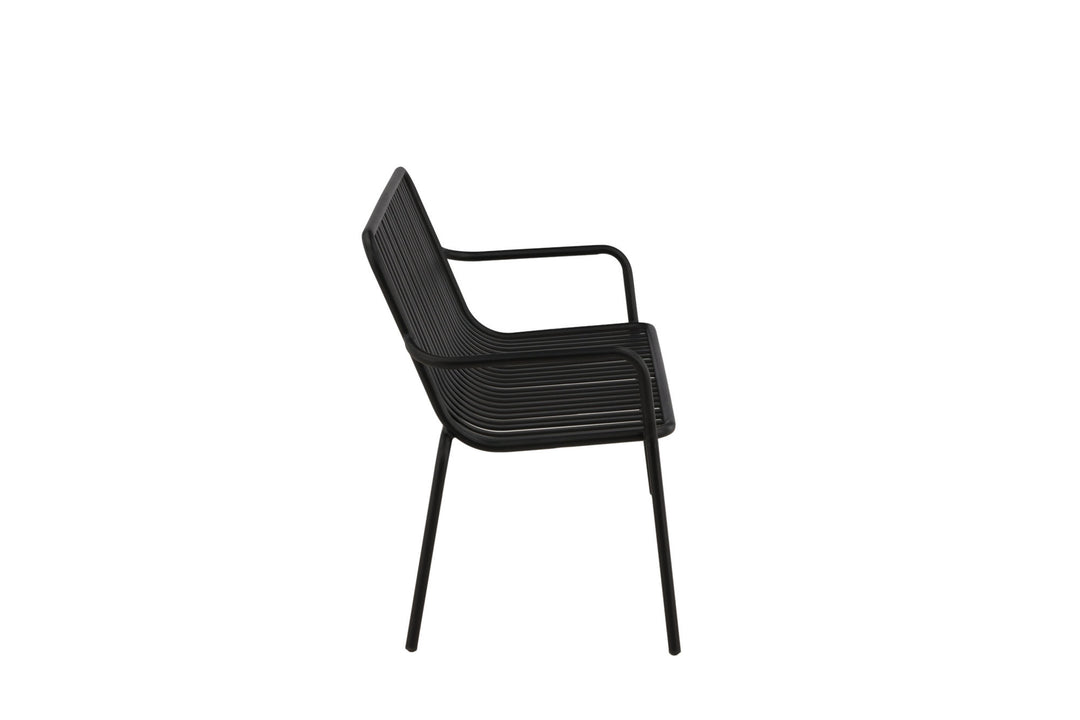 Venture Home Peking Bench/sofa Aluminium - Black /