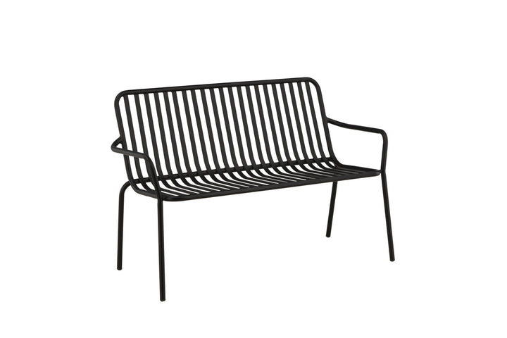 Venture Home Peking Bench/sofa Aluminium - Black /