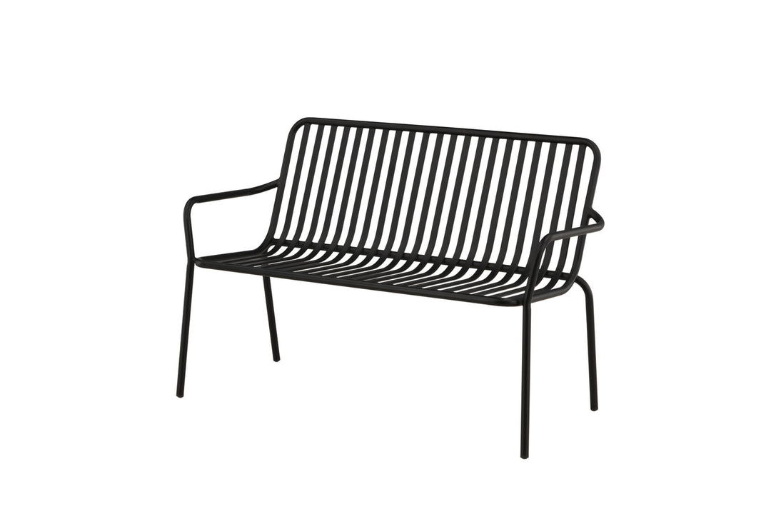 Venture Home Peking Bench/sofa Aluminium - Black /