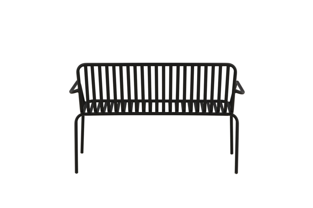 Venture Home Peking Bench/sofa Aluminium - Black /