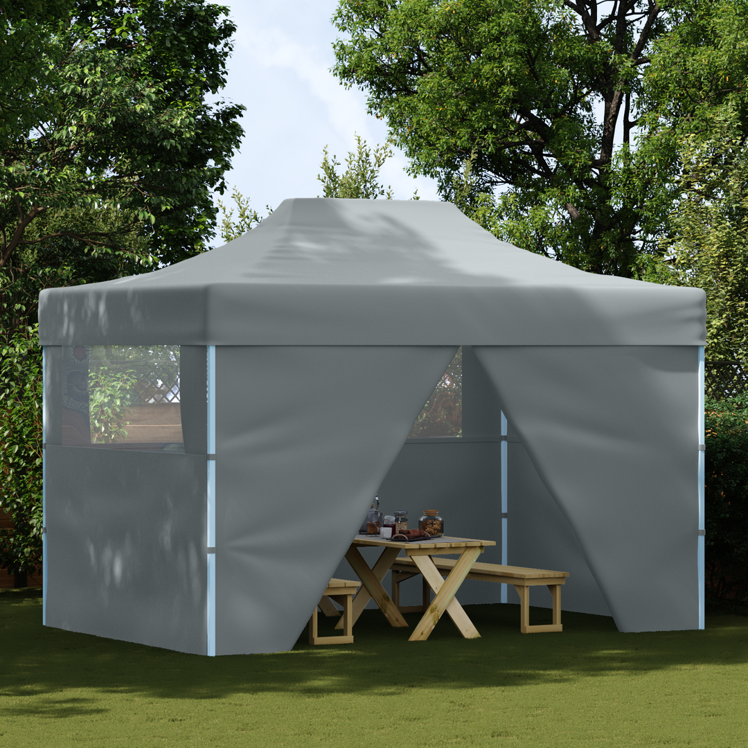 Party Tent Antracit 280 x 410 x 315 cm Oxford stof