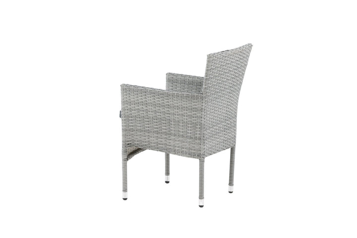 Venture Home Malina Diningchair 2-pack Alumnium - Grey / Wicker