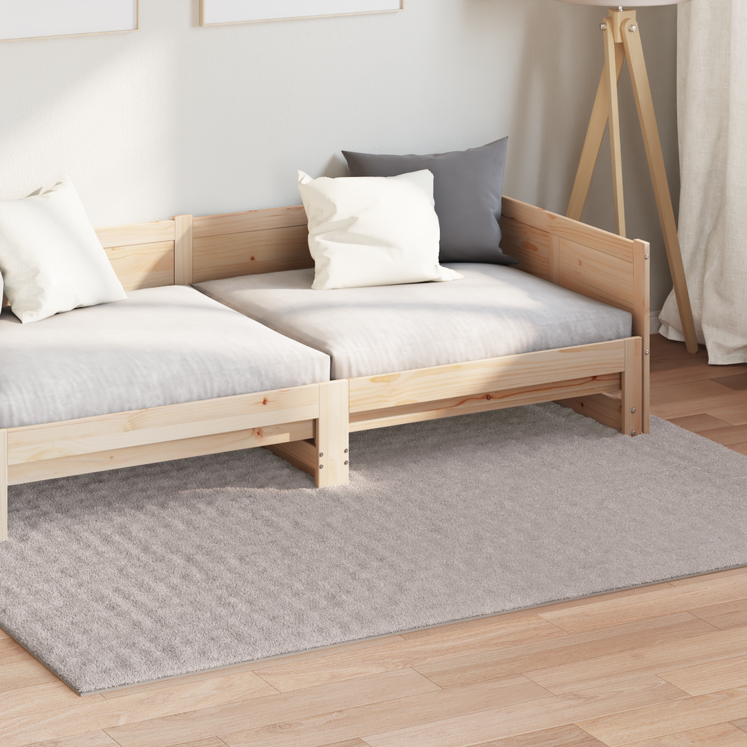 Områdetæpper SIROLO Sandfarvet 170 x 120 cm Polyester