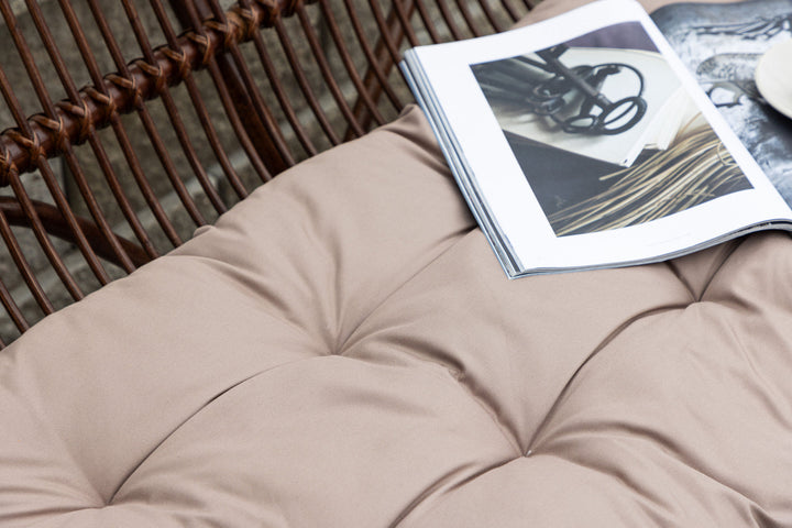 Venture Home Nella Sofa Rattan - Dark walnut / Beige