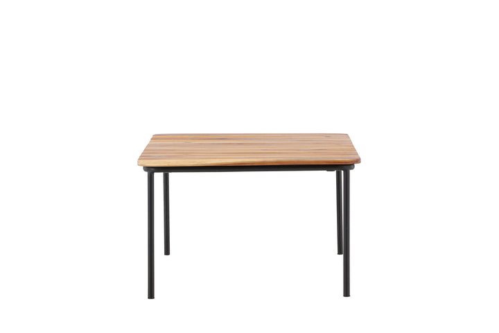Venture Home Penh Sofatable Steel - Black / Acacia / Rectangular 65*100*40