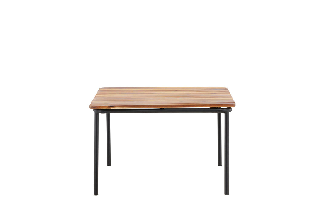 Venture Home Penh Sofatable Steel - Black / Acacia / Rectangular 65*100*40